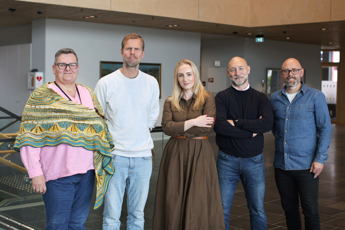 Kirsten Marie Leiros, Bjarte Ånestad, Marta Adriana Chichocka, Espen Åvitsland og Harald Valderhaug
