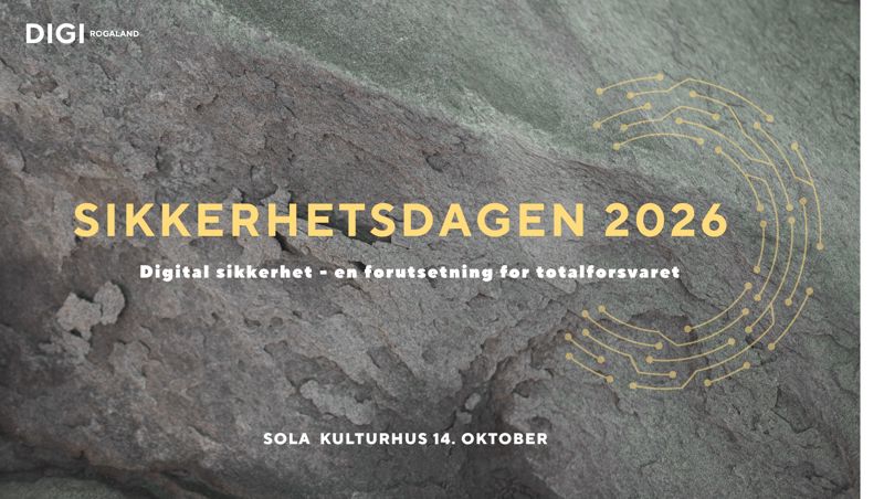 Plakat sikkerhetsdagen