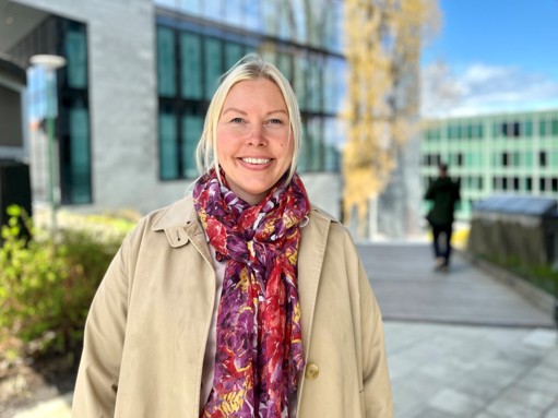 Bildet viser Ellen Charlotta Wendel Bowitz, som jobber i Digi Rogaland.