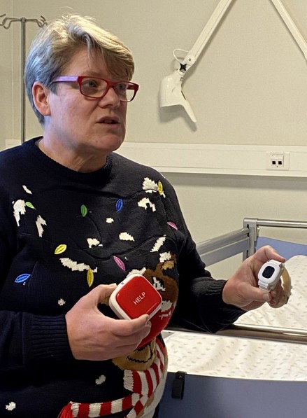 Bildet viser leder for Stjørdal Helsehus, Katarina Ulla Marian Sederholm.